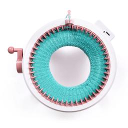 Máquina de tricô artesanal de lã para bricolage, ferramenta de tricô, artefato para lenço de malha manual, suéter e meias, adultos e crianças, 22 agulhas, 40 agulhas, 48 agulhas - Image 3