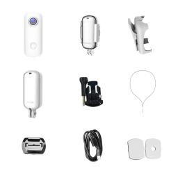 Sjcam-câmera digital de ação c100 +, à prova d'água, 30m, câmera digital, 2k, 30fps, conexão wi-fi, com capa traseira, cordão - Image 6