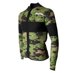 Neoprene Scuba Diving Wetsuit, Jaqueta Térmica Quente, Top, Snorkeling, Surf, Natação, Kayak, Jetski, Inverno, S-XXL, 2.5mm - Image 4