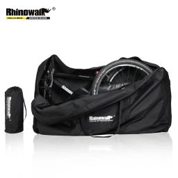 Rhinowalk-Folding Bicicleta Carry Bag, Saco de Ciclismo Portátil, Bolsa de Transporte Bicicleta, Viagem, Acessórios Bycicle, Esporte ao ar livre, 26-29 polegadas - Image 4