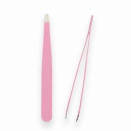 Profissional pinça de sobrancelha de aço inoxidável, rosto nariz cabelo clip removedor, beleza inclinada extrator, maquiagem ferramenta, 1pc - Image 6