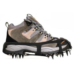 шипы для pairг 1 par 18 dentes antiderrapantes apertos de neve gelo sapato bota tração grampo picos crampon sapatos botas cobre steigeisen - Image 2