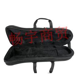 Estojo trompete estilo moda de alta qualidade bolsa de instrumento em bronze mochila portátil reforçada caixa moldada acessórios de trompete - Image 5