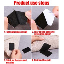 1 meter/pairs dupla forte auto-adesivo gancho e laço prendedor fita fita de adesivo mágica de náilon forte cola para costura diy artesanato - Image 4