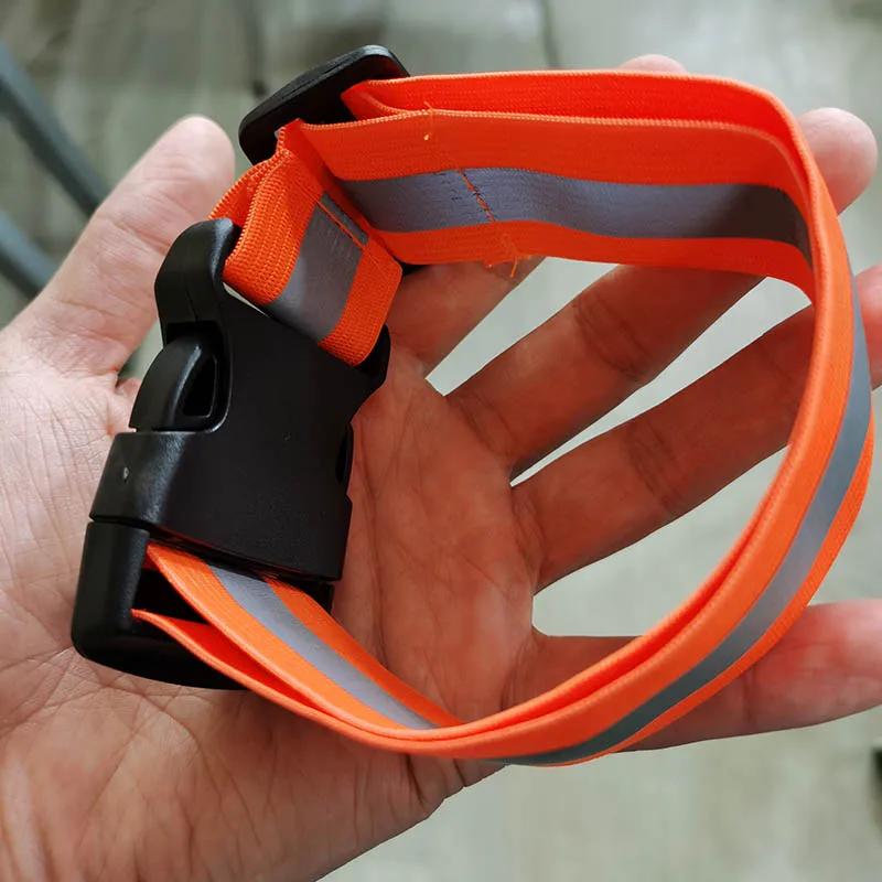 Braço reflexivo de segurança ajustável Wrist Band Belt, cinta esportiva, corrida noturna, cintura, tornozelo, elástico - Image 1