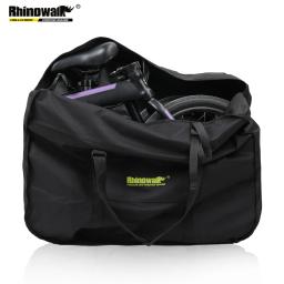 Rhinowalk 16 "20" dobrável bicicleta carry bag portátil bolsa de transporte ciclismo bicicleta caso viagem acessórios bycicle - Image 1