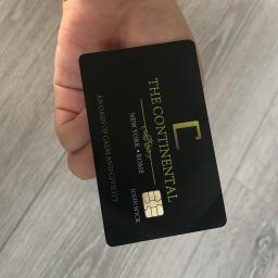Cartão original para cosplay, acessório para hotel, 2 peças, coleção de presentes para homens e mulheres - Image 4