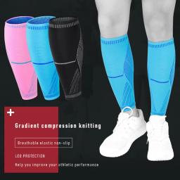 Aquecedores de perna de compressão masculino, suporte elástico, corrida, futebol, esporte, basquete, voleibol, ciclismo, aquecedores de perna, 1pc - Image 3