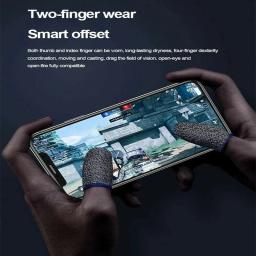 Jogo Manga De Dedo para PUBG Jogos Móveis, Controlador De Jogo, Tela De Toque, Capa De Dedo Berços, Luva Respirável, Suéter Fingertips - Image 3