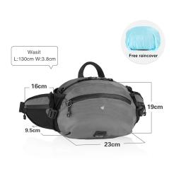Rinoway bolsa de ombro para bicicleta, bolsa portátil multifuncional à prova d'água para ciclismo, acessório para bike 2020 - Image 5