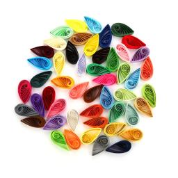 3mm largura 120 listra papel quilling cor sólida sorte estrela origami diy artesanato dobrado papel de arte flor suprimentos artesanais - Image 2