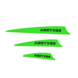 Tiro com arco penas de borracha para arco composto ou recurvo, seta escudo-forma fletches, caça tiro acessórios, 2 ", 3", 4 ", 50pcs - Image 5