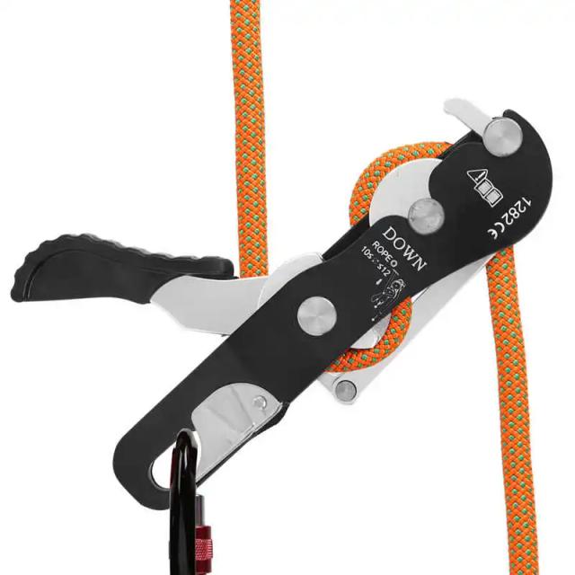 Dispositivo de Descida para Escalada ao Ar Livre: Controle Seguro e Eficiente para Rappel e Abseiling