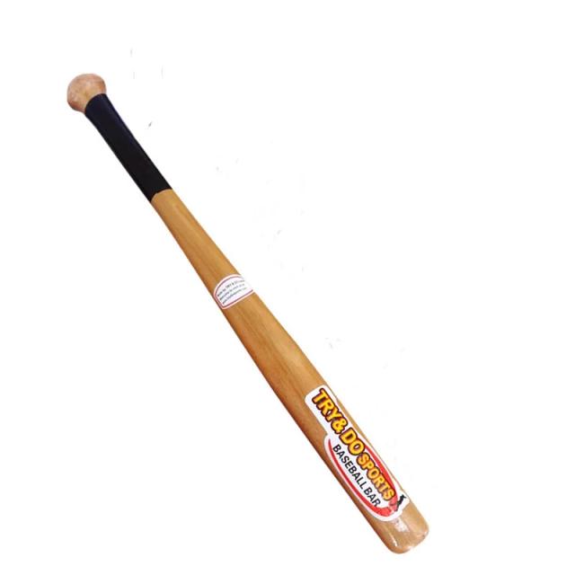 Bastão de Beisebol Profissional de Madeira Dura: Arma de Autodefesa e Equipamento para Softbol e Esportes