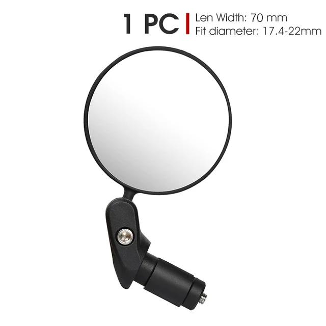 West biking 360 girar bicicleta espelho retrovisor de segurança ciclismo espelho retrovisor acessórios da bicicleta para mtb guiador espelhos - Image 1