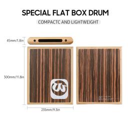 Tambor de mão chata de viagem compacto, instrumento de percussão de mão com cordas ajustáveis - Image 5