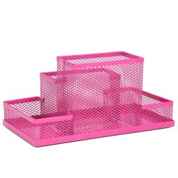 Mesh Cube Metal Stand Combinação Titular, Acessórios de mesa, Organizador de papelaria, Caneta e lápis titular, Material de escritório, Estudo Armazenamento - Image 5