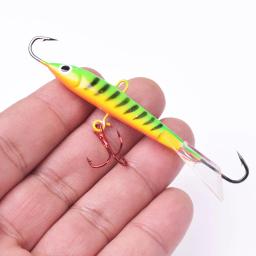 Isca de pesca de gelo para Carp Pike, isca artificial, isca falsa, Jig Balancer, poleiro Tackle, qualidade, inverno, VIB, 1PC, 82mm, 18g - Image 5