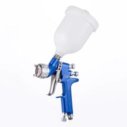 Tt pistola de pintura 1.3mm carro chapa metálica acabamento mobiliário couro 600ml ferramenta pneumática - Image 5