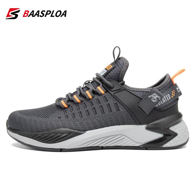 Tênis Casuais Masculinos Leves e Respiráveis para Verão - Sapatos Esportivos Baasploa Resistentes ao Desgaste para Homens
