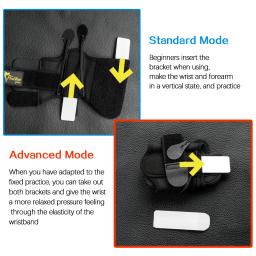 Luvas cricas ferramenta de trem integrado treinador de pulso corretor pulseira luva piscina carom snooker prática acessórios de bilhar - Image 5