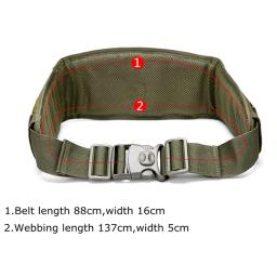 Molle acolchoado patrulha cinto com cintura proteção, nylon tático cinto de proteção para combate, exterior Airsoft Paintball - Image 3