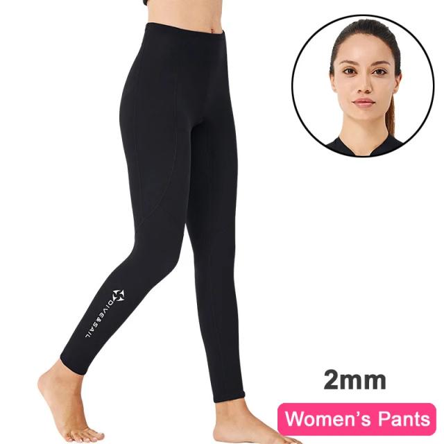 Calças de Neoprene Unissex para Atividades Aquáticas: Surf, Natação, Caiaque e Mergulho em 1,5mm, 2mm e 3mm