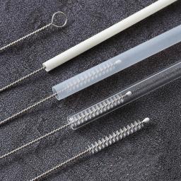 Kit Escova de limpeza para Palha, Tubo De Nylon, Aço Inoxidável, Escovas De Limpeza De Punho Longo, Limpador De Tubos, 10Pcs - Image 3