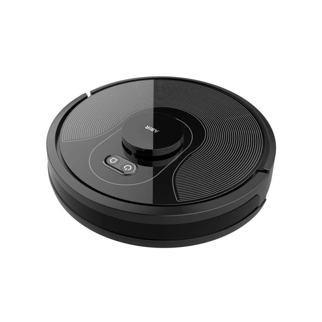 Robô Aspirador de Pó ABIR X8: Navegação a Laser Lidar, 6500Pa de Sucção, Esterilização UV, Mapeamento Multi-Solo e Controle via App com Zonas Não-Go