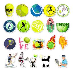 Esportes Tênis Verde Adesivos, DIY, geladeira, laptop, bagagem, skate, grafite decalques, adesivo decalque, 10 pcs, 30 pcs, 50 pcs - Image 4