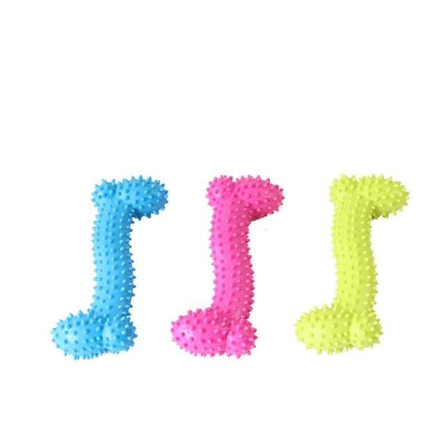 Brinquedo de Borracha Resistente para Cães: Treinamento, Limpeza Dental e Diversão para Filhotes