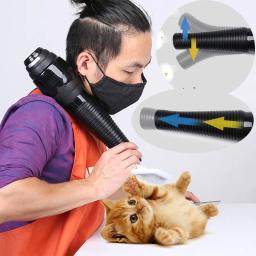 Secador de cabelo para animais de estimação, tubo de ajuste de escamação ajustável, flexível, beleza de banho, secagem rápida - Image 5