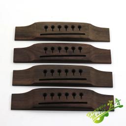 Ponte De Madeira Guitarra Acústica, Peças De Reposição, Acessórios De Jacarandá Indonésio, Alta Qualidade, 153x36x9mm - Image 2