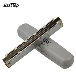 T2401easttop gaita 24 buracos boca harpa tremolo chave de c mondharmonica instrumentos musicais arpa de boca armônica harmonika - Image 4