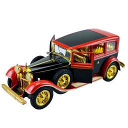 Modelo de carro clássico retro, 1:28 Diecasts, veículos metálicos Brinquedo, modelo de carro antigo, alta Simulação Coleção, ornamento, presentes infantis - Image 6