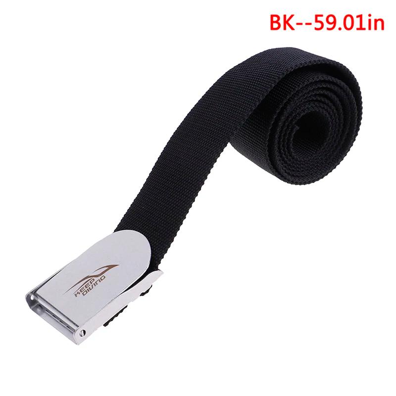 1 PC 1.5 m Mergulho Peso Cinto com Fivela de Liberação Rápida Cinta Webbing Cinto De Lastro de Mergulho Scuba Snorkeling - Image 1