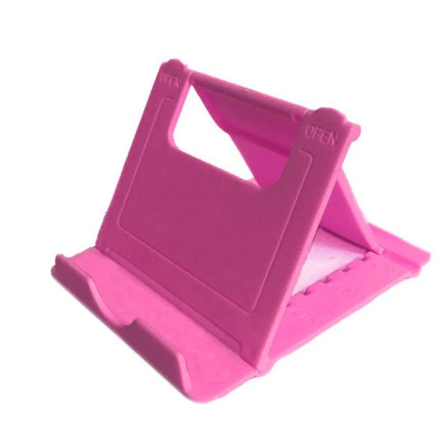 Suporte Ajustável e Dobrável para Telefone de Mesa Universal para iPhone 15, Samsung, Xiaomi e Huawei