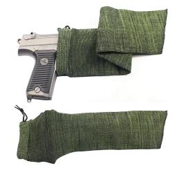 Meia macia de silicone com tratamento para arma, capa de proteção para pistola 40*11cm, coldre tático de arma de caça de tecido macio - Image 6