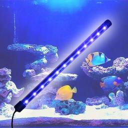 Lâmpada led submersível para aquário, barra de luz à prova d'água para tanque de peixes - Image 6
