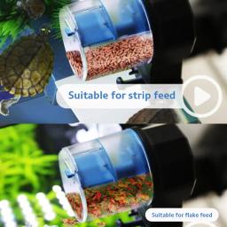 Alimentador automático de peixes à prova de umidade alimentador de peixes elétrico sincronismo inteligente para férias aquário + filtro de aquário - Image 4
