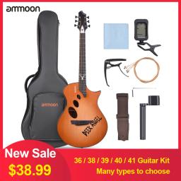 Ammoon-kit de violão folk com 36/38/39/40/41 polegadas, acessório para violão, instrumentos musicais - Image 1