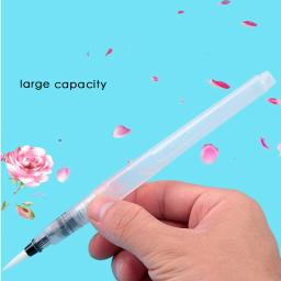Pincel de tinta recarregável, 6 lâmpadas, caneta pincel aquarela macia para pintura de caligrafia e desenho, materiais de arte - Image 3