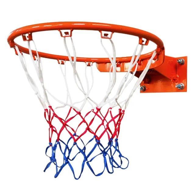 Rede de Basquete Hoop Mesh com Rosca Padrão e Acessórios para Rim e Bola