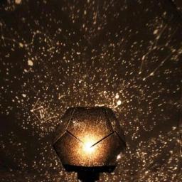 Projetor de luz led com céu estrelado, lâmpada led com projeção de galáxia, cósmico, estrela, luz noturna para decoração de casa, presente para crianças - Image 3