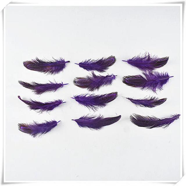 Penas de Marabou para Artesanato DIY - 20 Peças de 4-8cm para Joias e Decoração de Casamento
