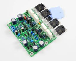 Base De Amplificador De Potência De Áudio, Circuito De Fidelidade Musical, Kit DIY, Placa Acabada, Classe AB, MX50X2, XA50, 2Pcs - Image 2