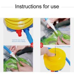 Aros infláveis flutuantes para crianças, brinquedos para piscina, jogos de bola de praia, voleibol, basquete, esportes aquáticos, brincadeiras infantis - Image 2