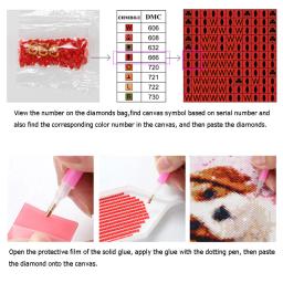 5D Pintura Diamante Cross Stitch Kits, Completo Diamante Mosaico Bordado, Arte Visual de Retrato Feminino, Hot Home Decor, DIY, WE1745 - Image 2