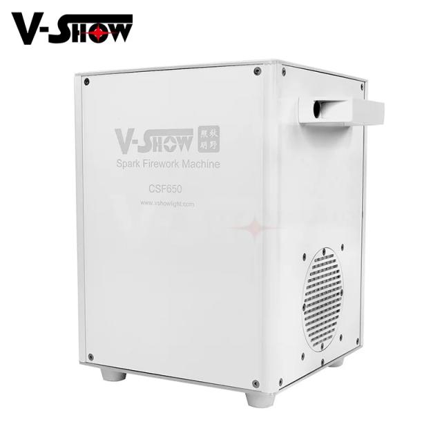 Máquina de Faísca V-show 650W com Controle Remoto e Efeitos Especiais para Casamentos e Festas