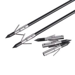 Tipo flecha para fora de diâmetro 8mm, flechas de pesca, pontas substituíveis, acessórios para atividades ao ar livre, arquearia, caça - Image 1